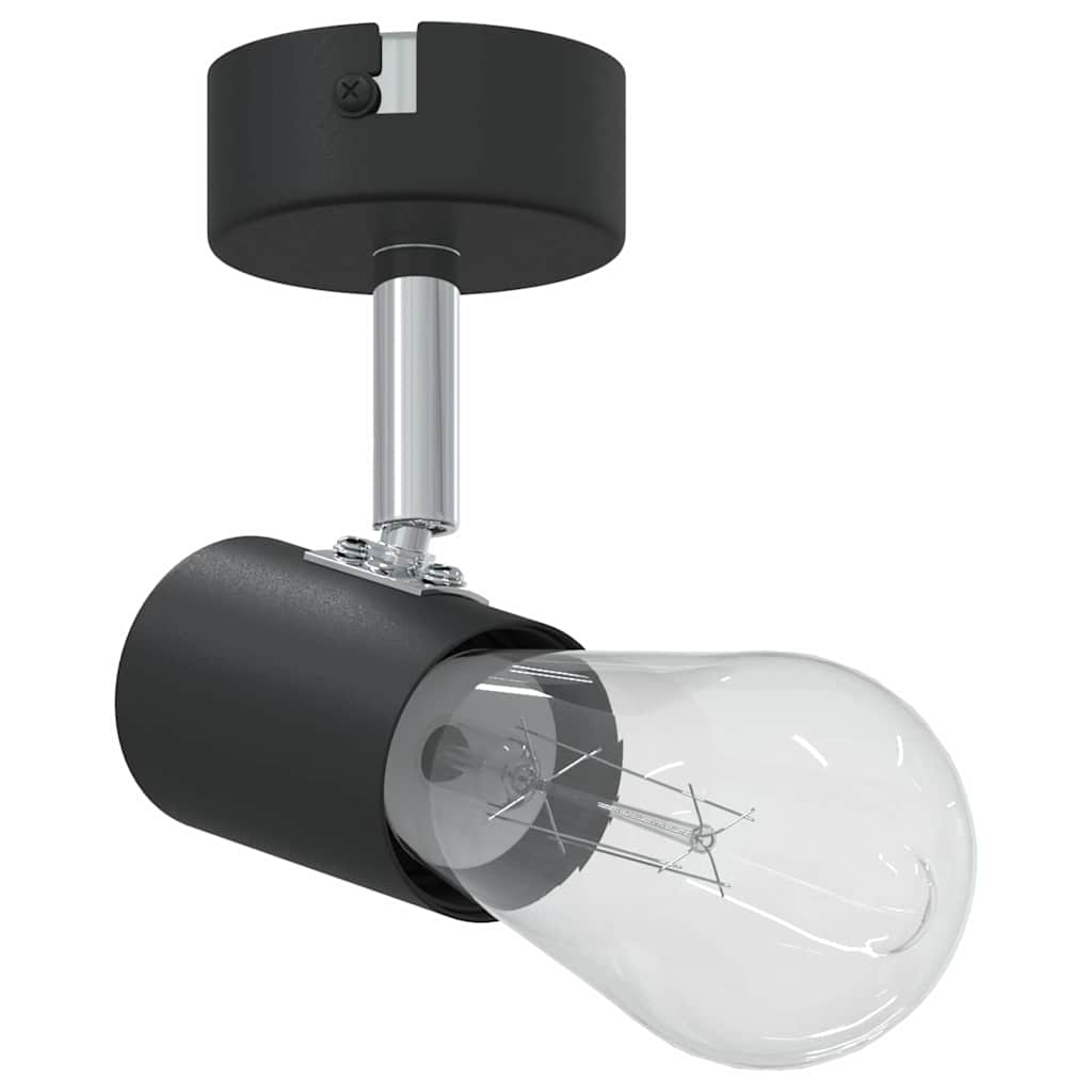 Faretto da soffitto Nero 6,5 x 6 x 11,5 cm Metallo
