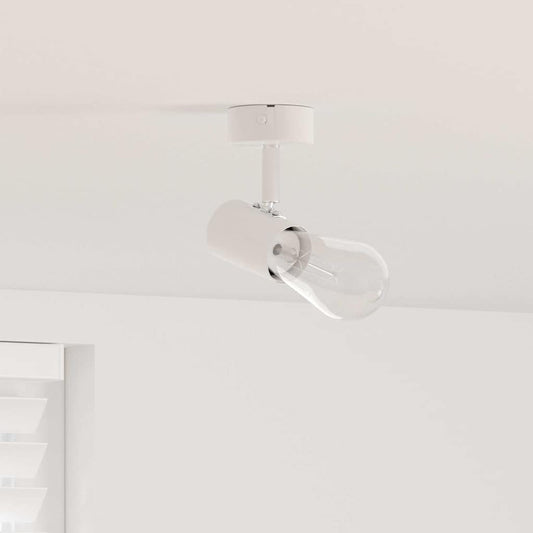 Faretto da soffitto Bianco 6,5 x 6 x 11,5 cm Metallo | homemem39