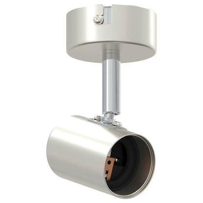 Faretto da soffitto Nichel 6,5 x 6 x 11,5 cm Metallo