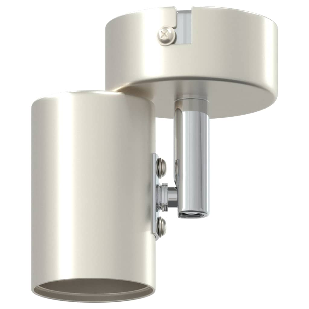 Faretto da soffitto Nichel 6,5 x 6 x 11,5 cm Metallo | homemem39
