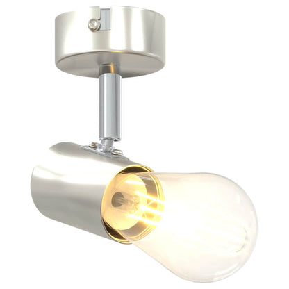 Faretto da soffitto Nichel 6,5 x 6 x 11,5 cm Metallo