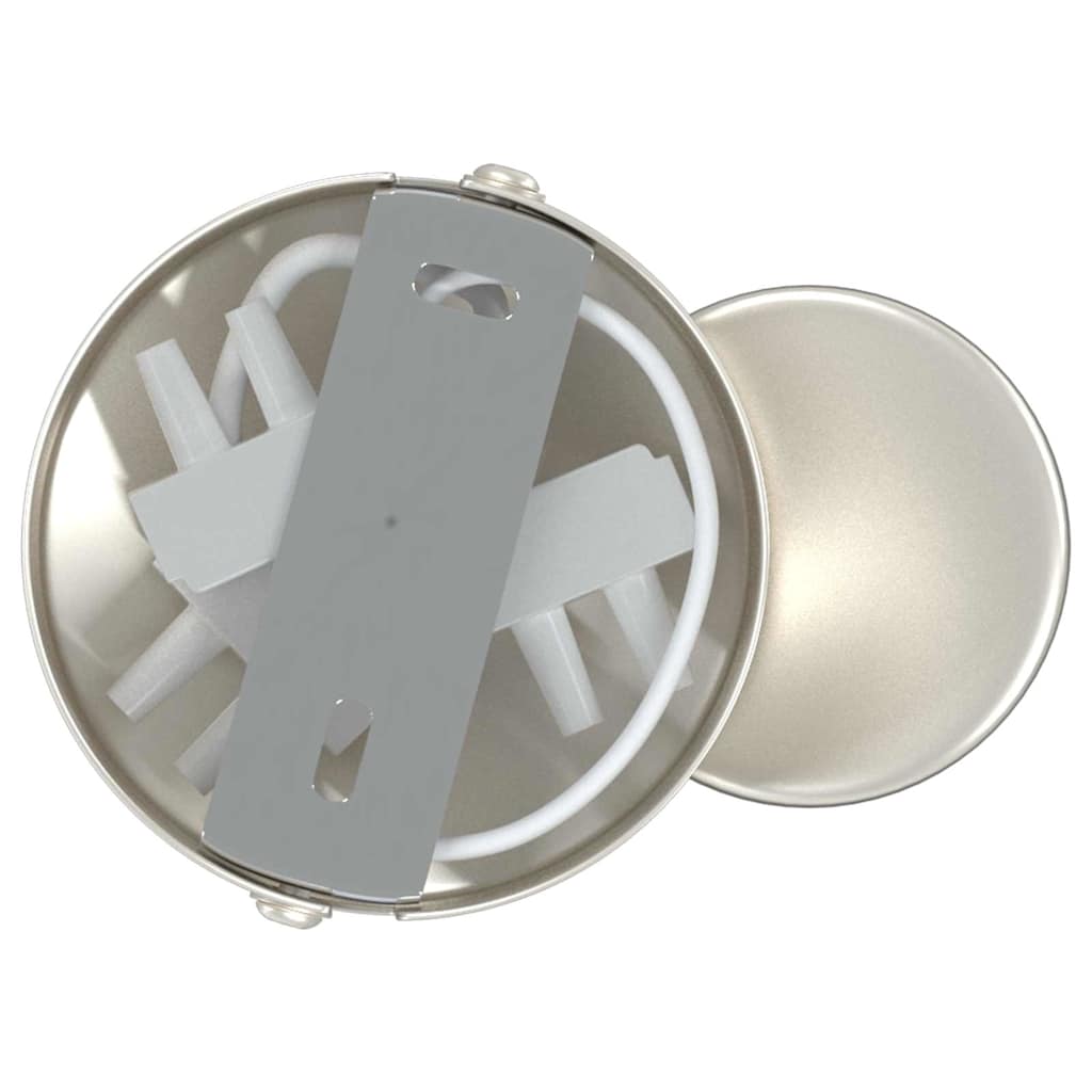 Faretto da soffitto Nichel 6,5 x 6 x 11,5 cm Metallo | homemem39