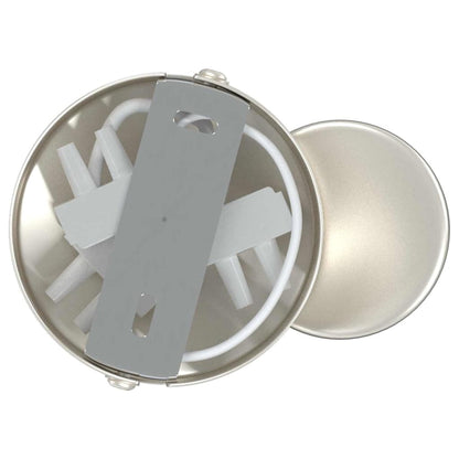 Faretto da soffitto Nichel 6,5 x 6 x 11,5 cm Metallo | homemem39