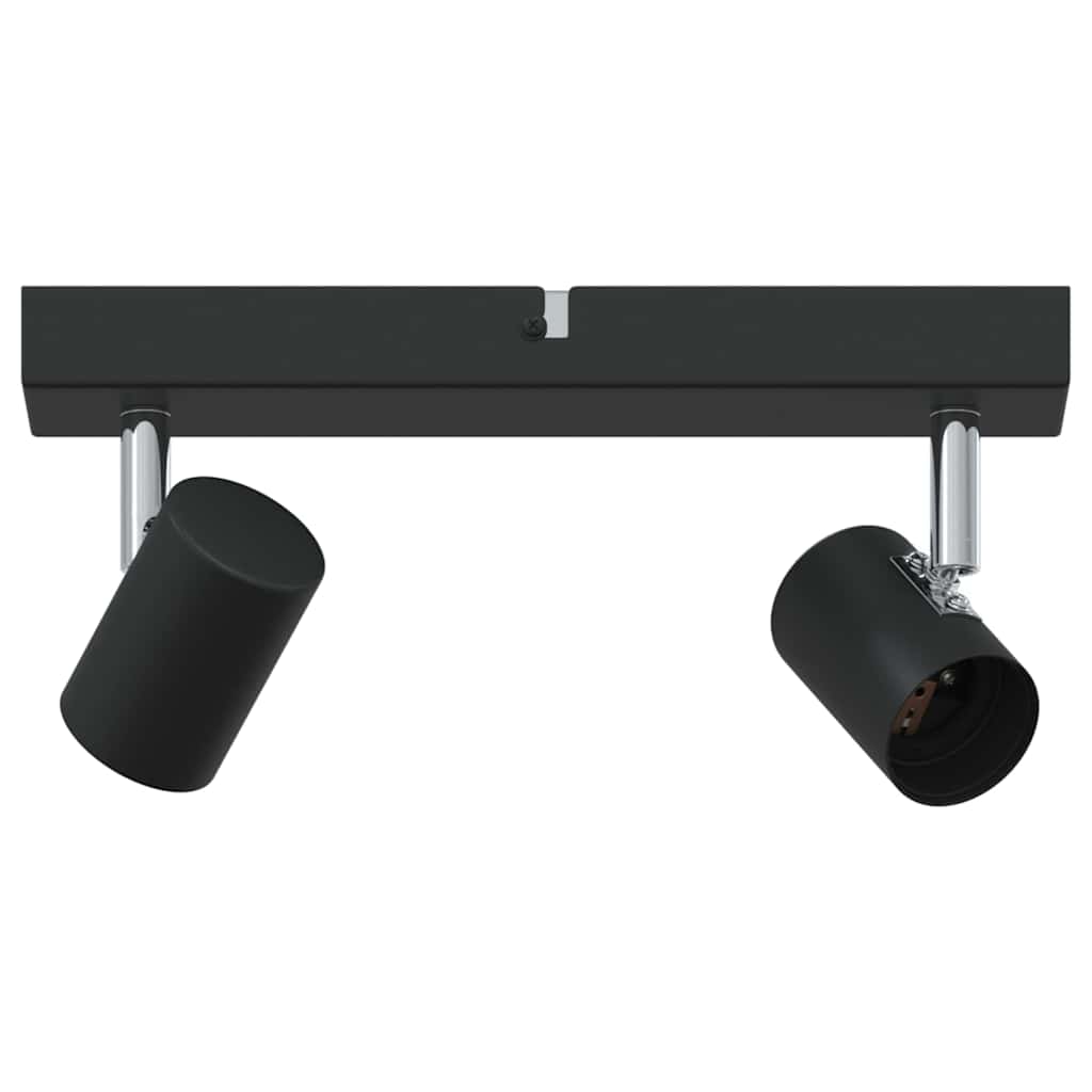 Faretto da soffitto Nero 26 x 6,5 x 11,5 cm Metallo | homemem39