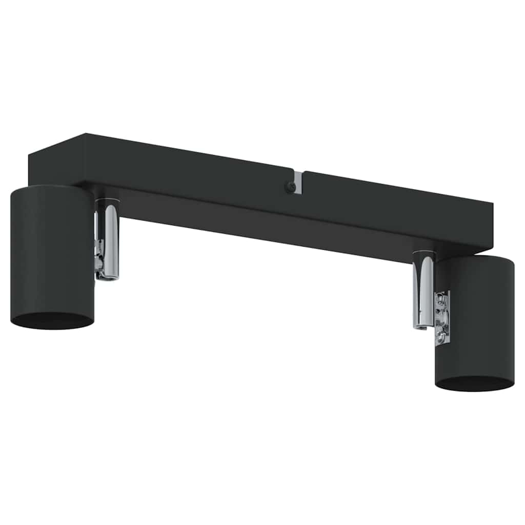 Faretto da soffitto Nero 26 x 6,5 x 11,5 cm Metallo | homemem39