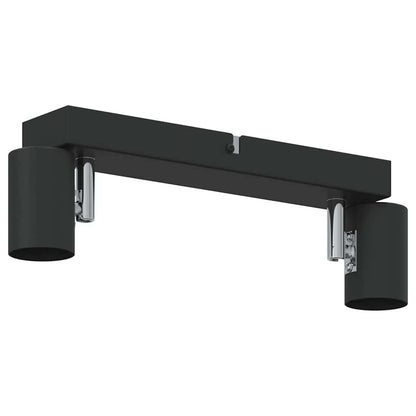 Faretto da soffitto Nero 26 x 6,5 x 11,5 cm Metallo | homemem39