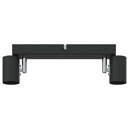 Faretto da soffitto Nero 26 x 6,5 x 11,5 cm Metallo | homemem39