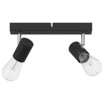 Faretto da soffitto Nero 26 x 6,5 x 11,5 cm Metallo | homemem39