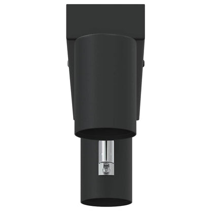 Faretto da soffitto Nero 26 x 6,5 x 11,5 cm Metallo | homemem39