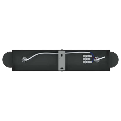 Faretto da soffitto Nero 26 x 6,5 x 11,5 cm Metallo | homemem39