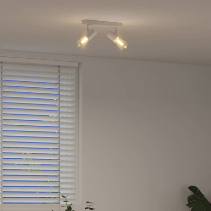 Faretto da soffitto Bianco 26 x 6,5 x 11,5 cm Metallo | homemem39