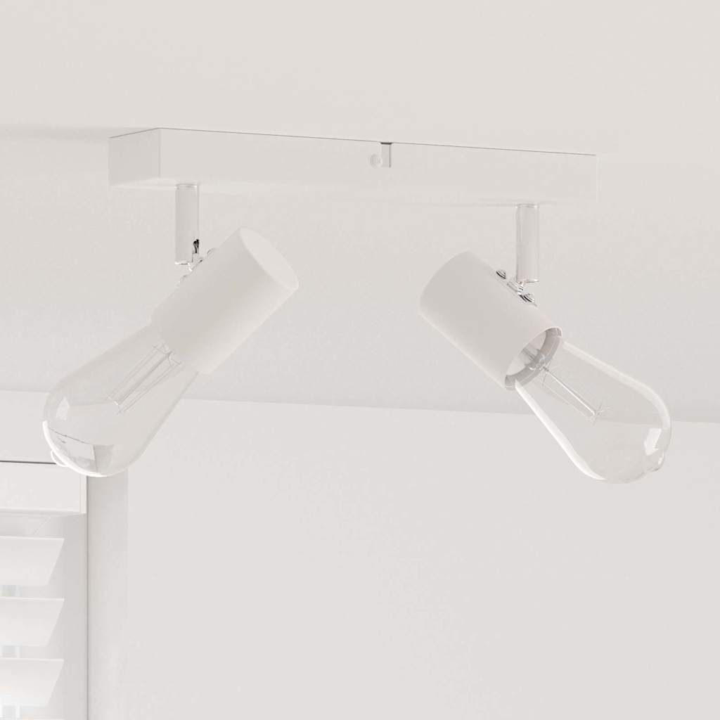 Faretto da soffitto Bianco 26 x 6,5 x 11,5 cm Metallo | homemem39