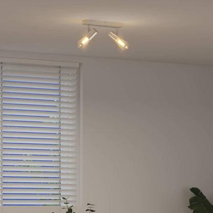 Faretto da soffitto Nichel 26 x 6,5 x 11,5 cm Metallo