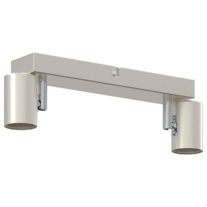 Faretto da soffitto Nichel 26 x 6,5 x 11,5 cm Metallo | homemem39