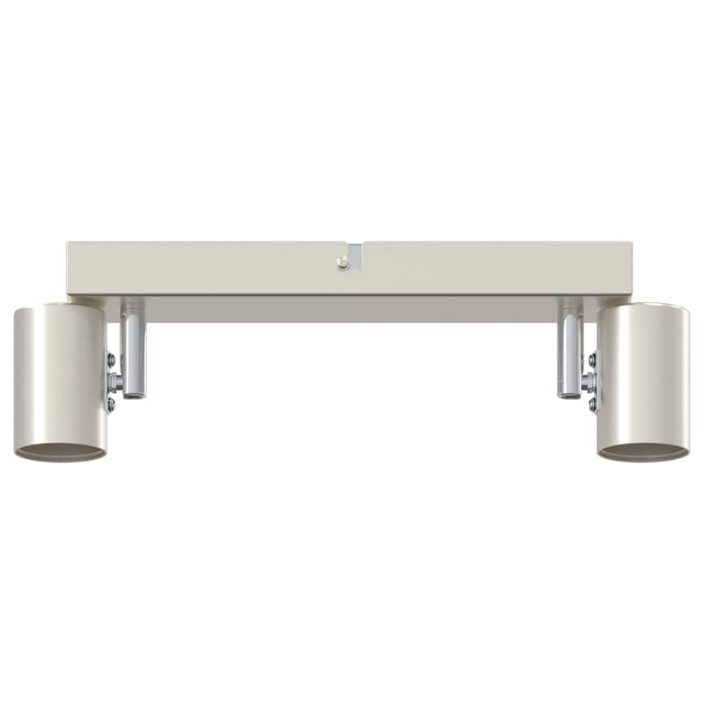 Faretto da soffitto Nichel 26 x 6,5 x 11,5 cm Metallo | homemem39