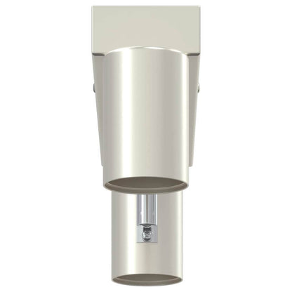 Faretto da soffitto Nichel 26 x 6,5 x 11,5 cm Metallo | homemem39