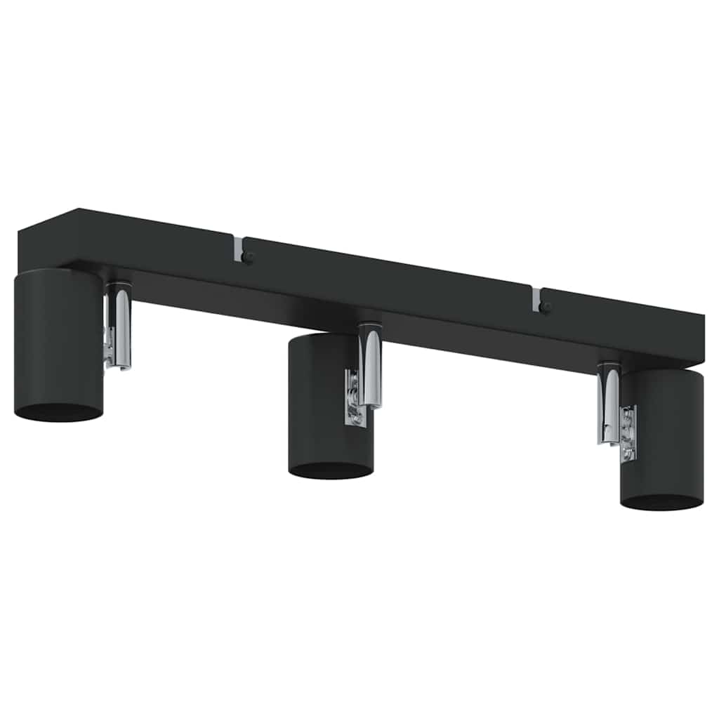 Faretto da soffitto Nero 38 x 6,5 x 11,5 cm Metallo | homemem39