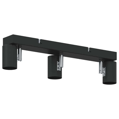 Faretto da soffitto Nero 38 x 6,5 x 11,5 cm Metallo | homemem39