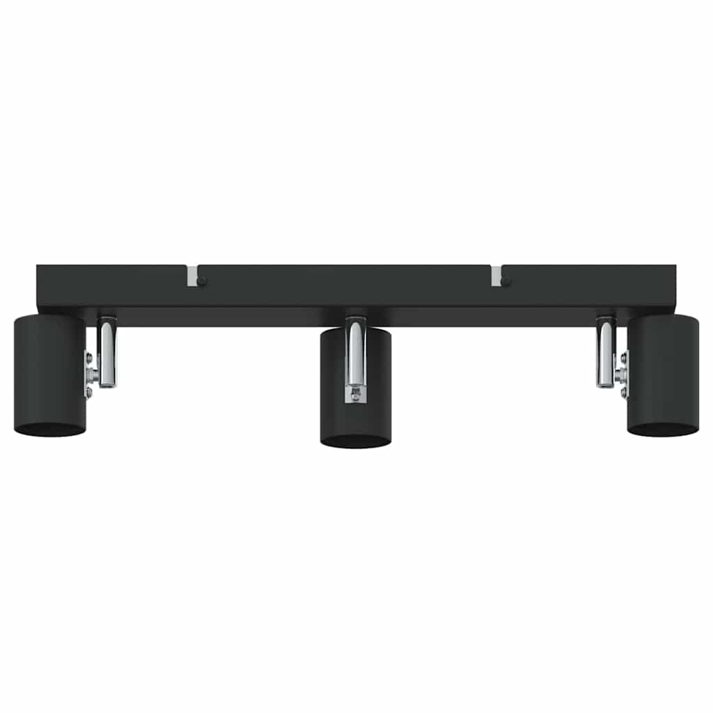 Faretto da soffitto Nero 38 x 6,5 x 11,5 cm Metallo | homemem39