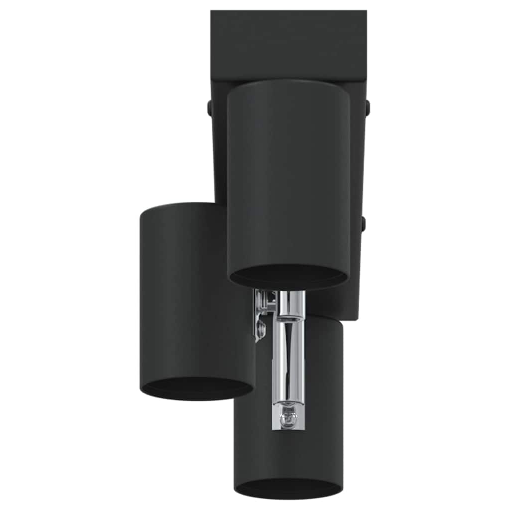 Faretto da soffitto Nero 38 x 6,5 x 11,5 cm Metallo | homemem39