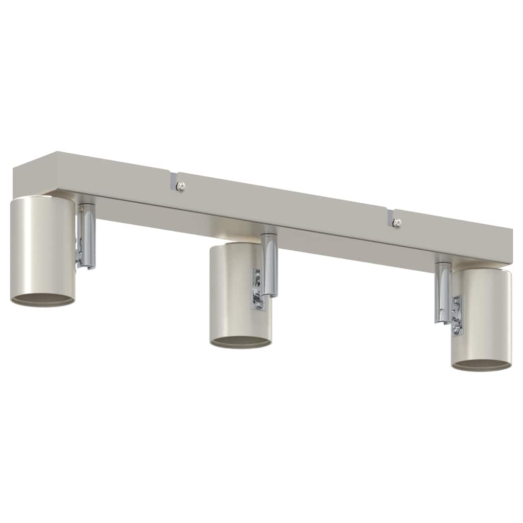 Faretto da soffitto Nichel 38 x 6,5 x 11,5 cm Metallo | homemem39