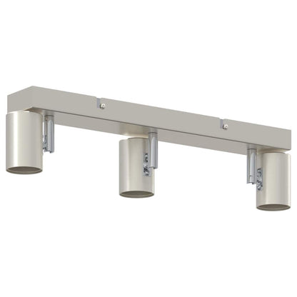 Faretto da soffitto Nichel 38 x 6,5 x 11,5 cm Metallo | homemem39