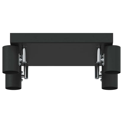 Faretto da soffitto Nero 26,5 x 26 x 11,5 cm Metallo