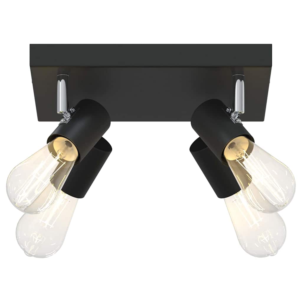 Faretto da soffitto Nero 26,5 x 26 x 11,5 cm Metallo