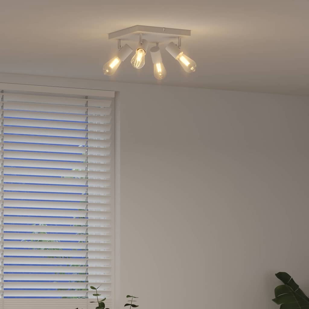 Faretto da soffitto Bianco 26,5 x 26 x 11,5 cm Metallo