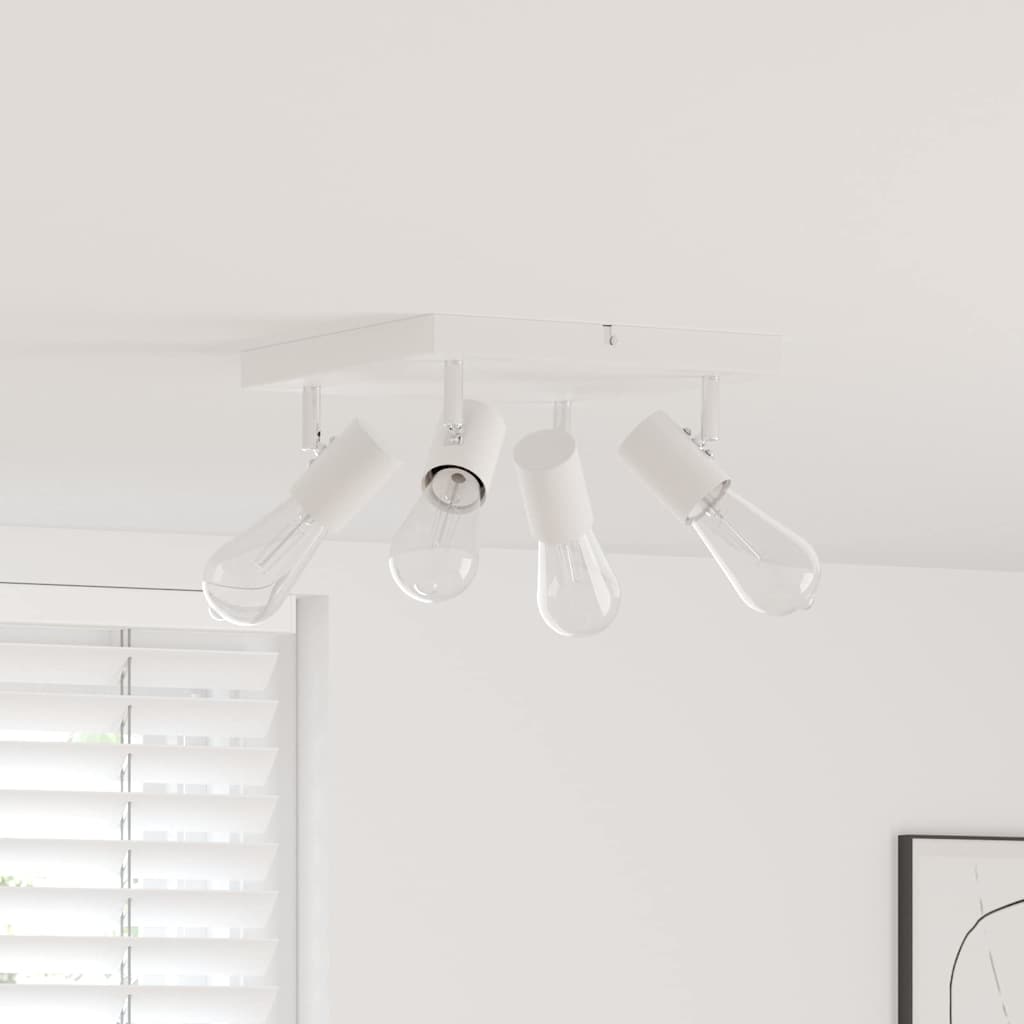 Faretto da soffitto Bianco 26,5 x 26 x 11,5 cm Metallo