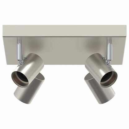 Faretto da soffitto Nichel 26,5 x 26 x 11,5 cm Metallo