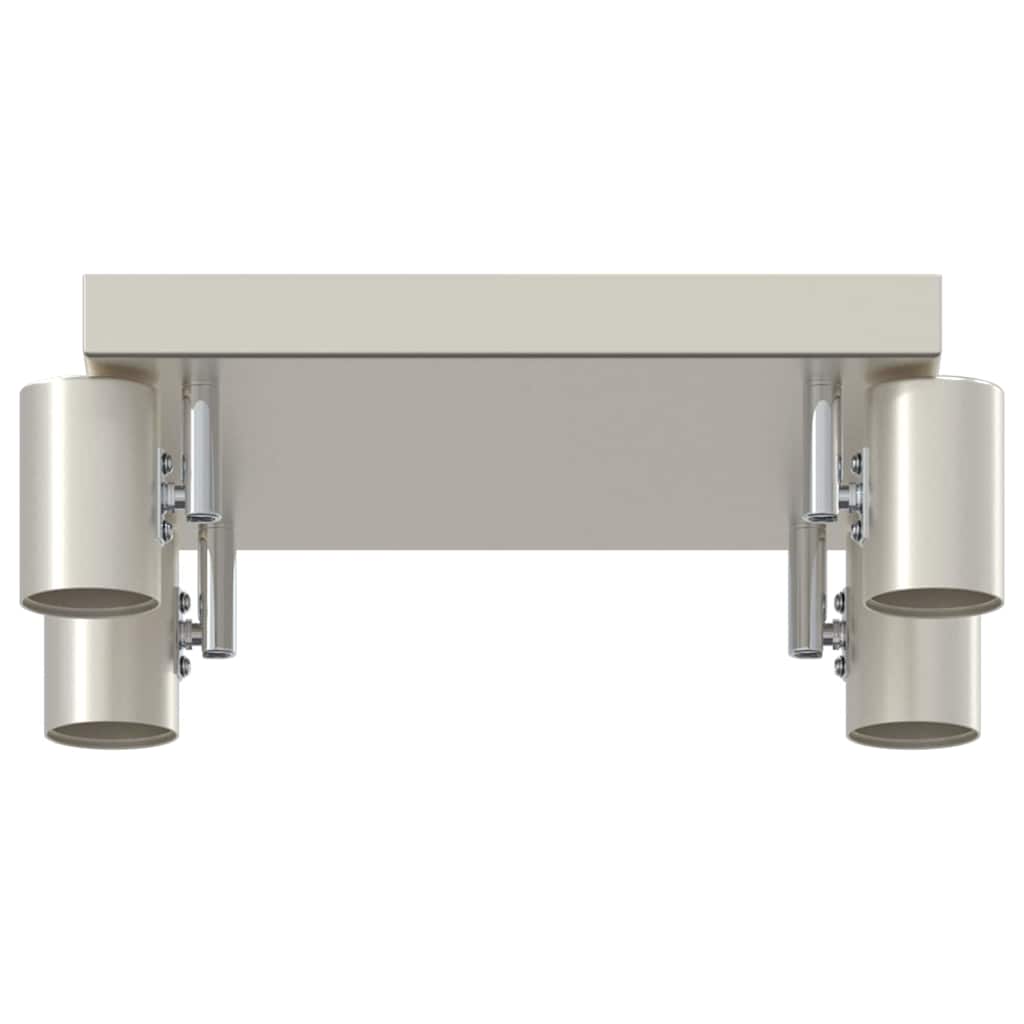 Faretto da soffitto Nichel 26,5 x 26 x 11,5 cm Metallo