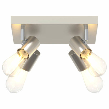 Faretto da soffitto Nichel 26,5 x 26 x 11,5 cm Metallo