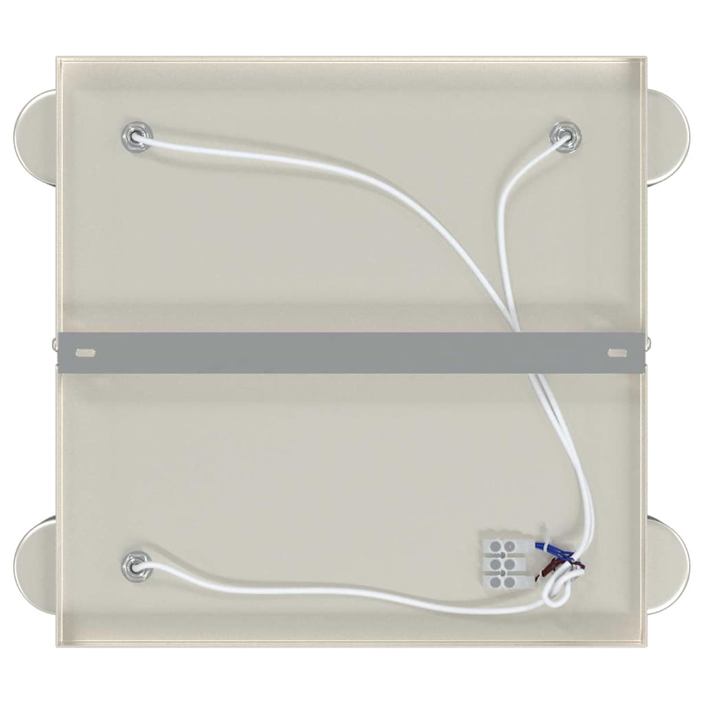 Faretto da soffitto Nichel 26,5 x 26 x 11,5 cm Metallo | homemem39
