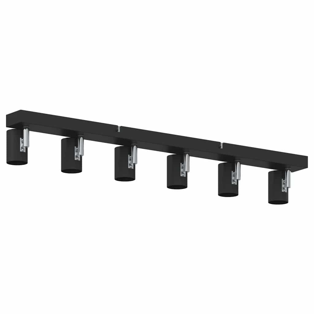 Faretto da soffitto Nero 73 x 6,5 x 11,5 cm Metallo | homemem39