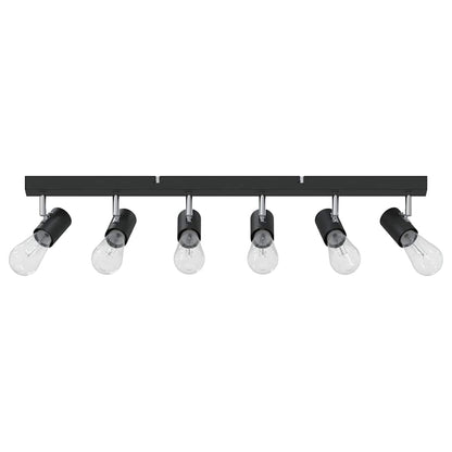 Faretto da soffitto Nero 73 x 6,5 x 11,5 cm Metallo | homemem39