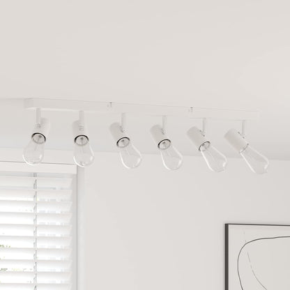 Faretto da soffitto Bianco 73 x 6,5 x 11,5 cm Metallo