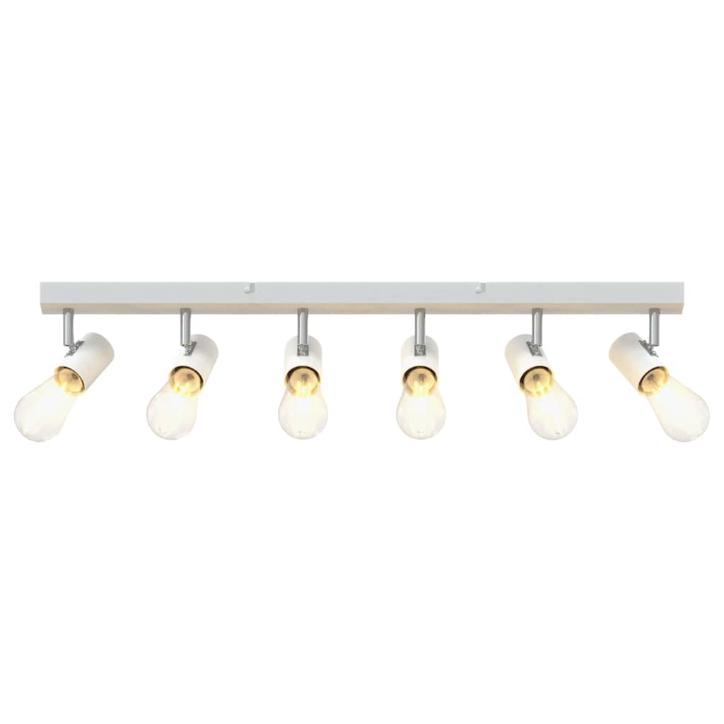 Faretto da soffitto Bianco 73 x 6,5 x 11,5 cm Metallo