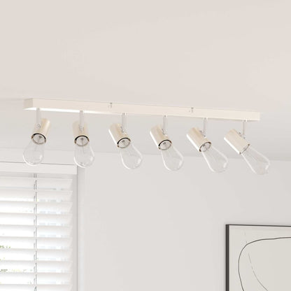 Faretto da soffitto Nichel 73 x 6,5 x 11,5 cm Metallo | homemem39