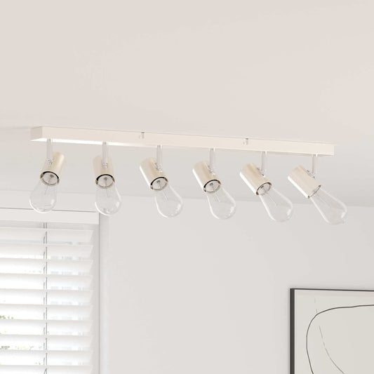 Faretto da soffitto Nichel 73 x 6,5 x 11,5 cm Metallo | homemem39