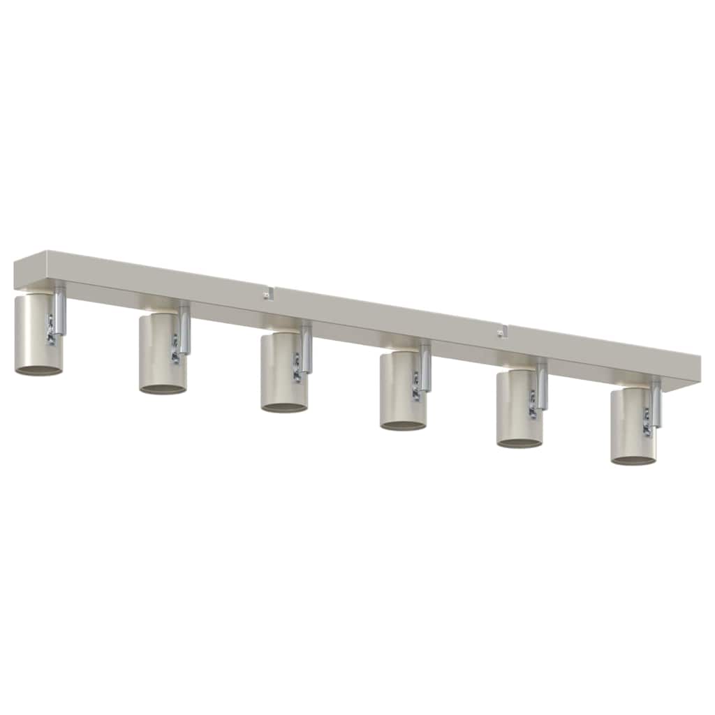 Faretto da soffitto Nichel 73 x 6,5 x 11,5 cm Metallo | homemem39