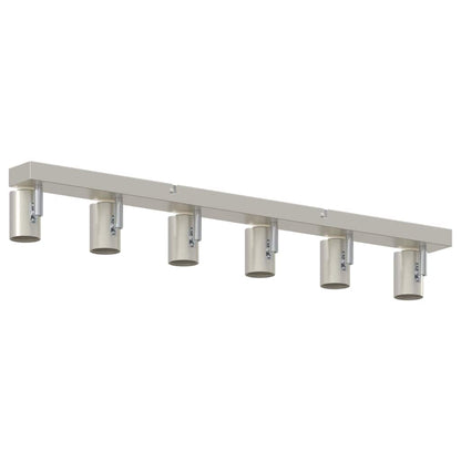 Faretto da soffitto Nichel 73 x 6,5 x 11,5 cm Metallo | homemem39