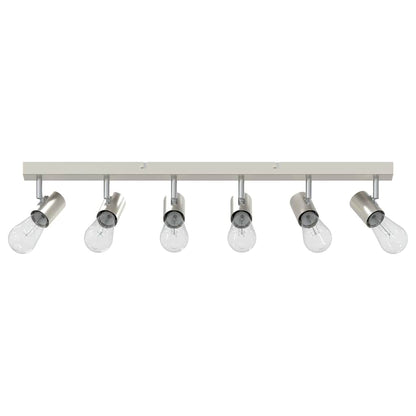 Faretto da soffitto Nichel 73 x 6,5 x 11,5 cm Metallo