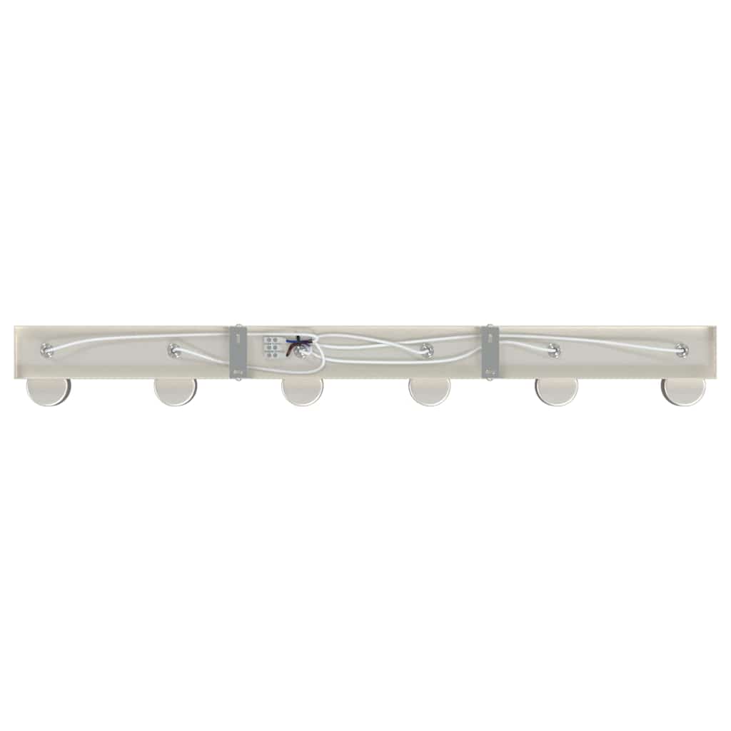 Faretto da soffitto Nichel 73 x 6,5 x 11,5 cm Metallo | homemem39