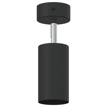 Faretto da soffitto con i riflettori Nero 6 x 6 x 16 cm Metallo | homemem39