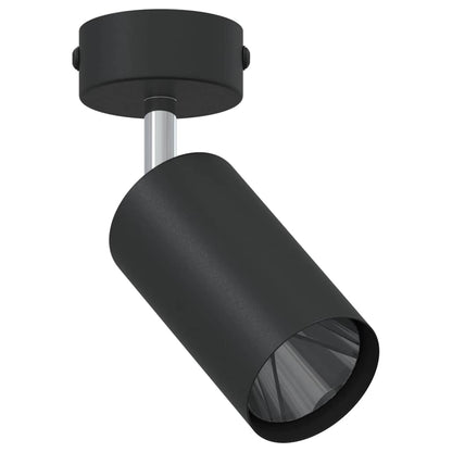 Faretto da soffitto con i riflettori Nero 6 x 6 x 16 cm Metallo | homemem39