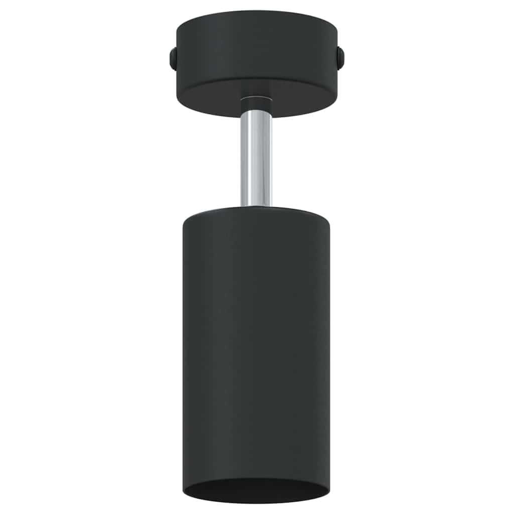 Faretto da soffitto con i riflettori Nero 6 x 6 x 16 cm Metallo | homemem39
