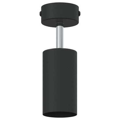 Faretto da soffitto con i riflettori Nero 6 x 6 x 16 cm Metallo | homemem39