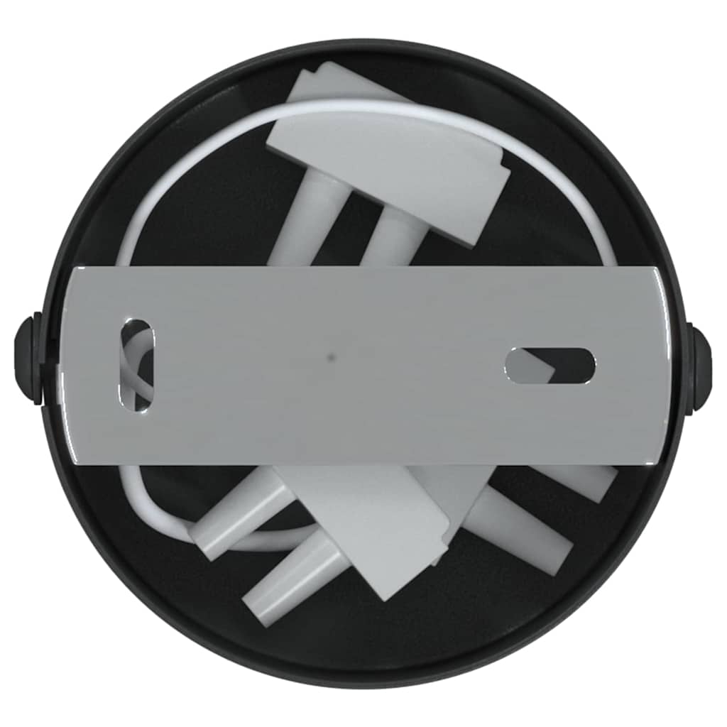 Faretto da soffitto con i riflettori Nero 6 x 6 x 16 cm Metallo | homemem39