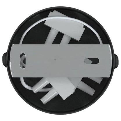 Faretto da soffitto con i riflettori Nero 6 x 6 x 16 cm Metallo | homemem39